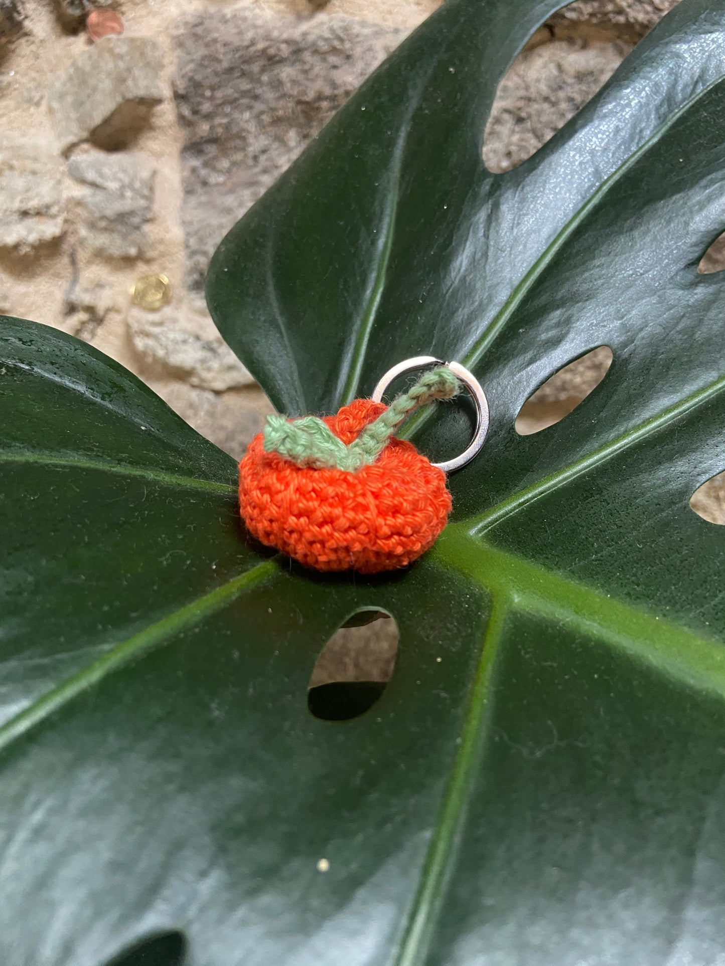 Llavero de calabaza