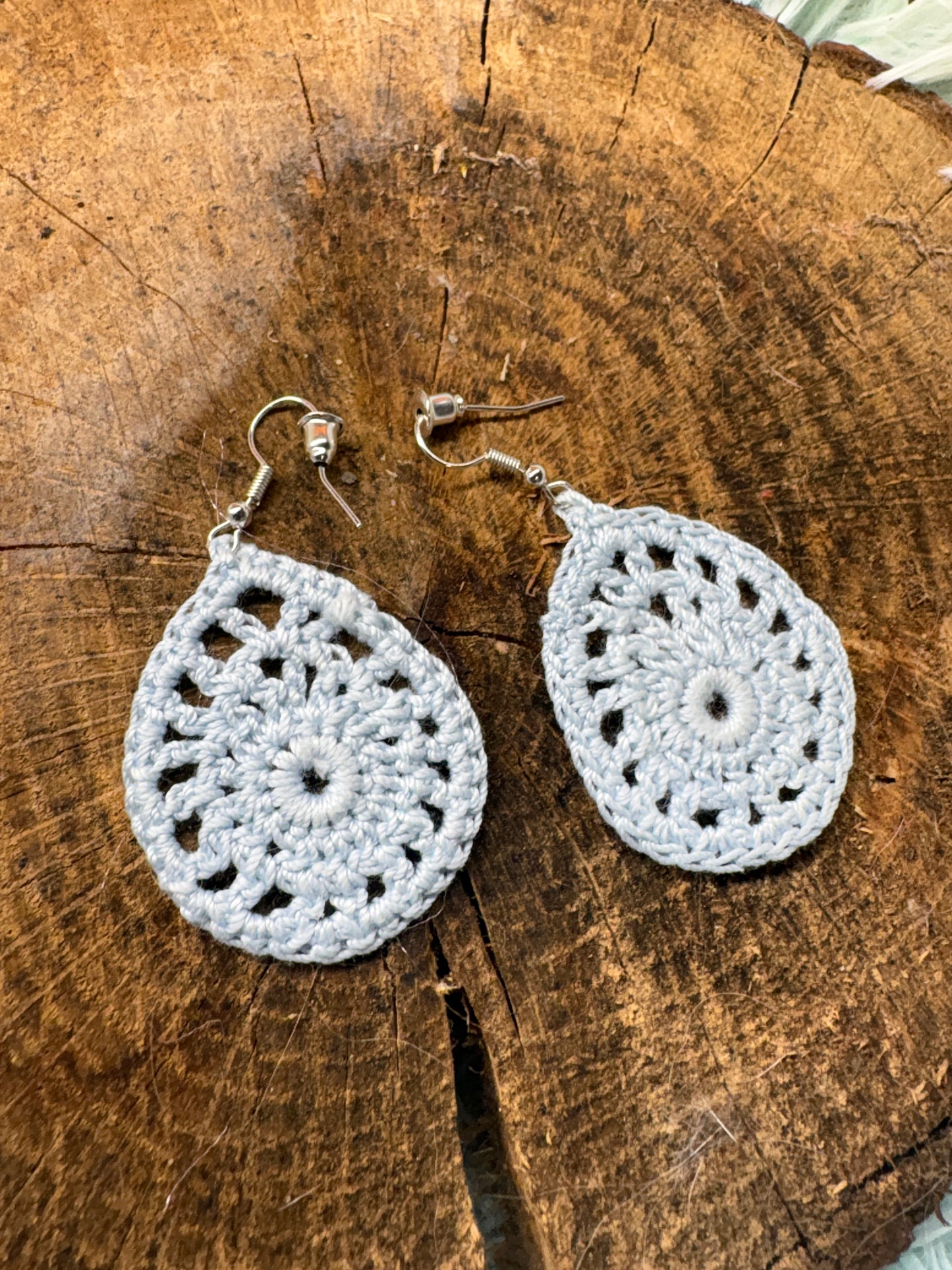 Pendientes de gota celeste