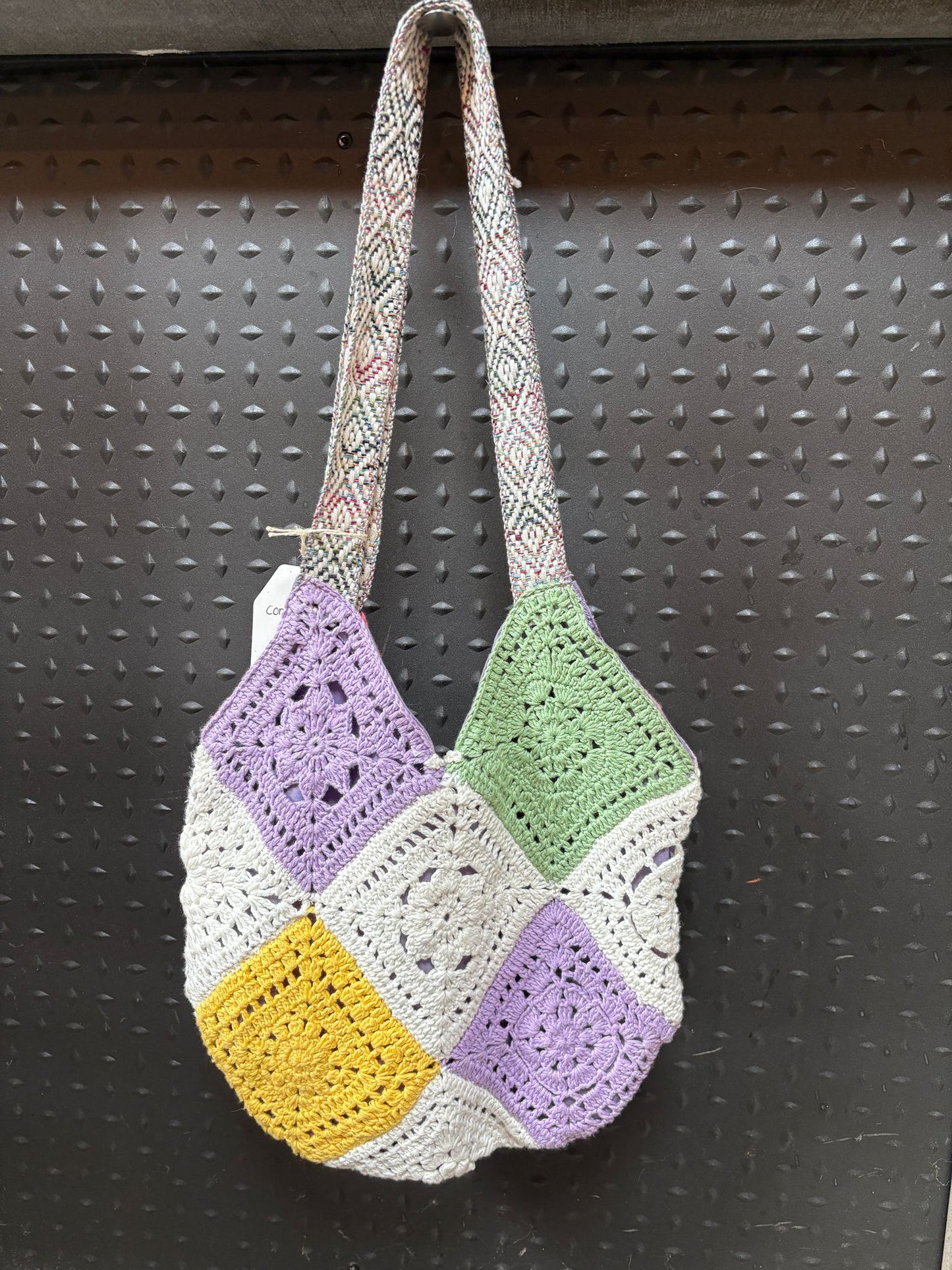 Bolso de granny square
