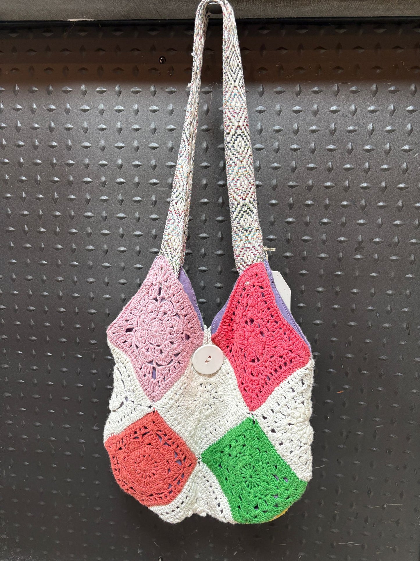Bolso de granny square