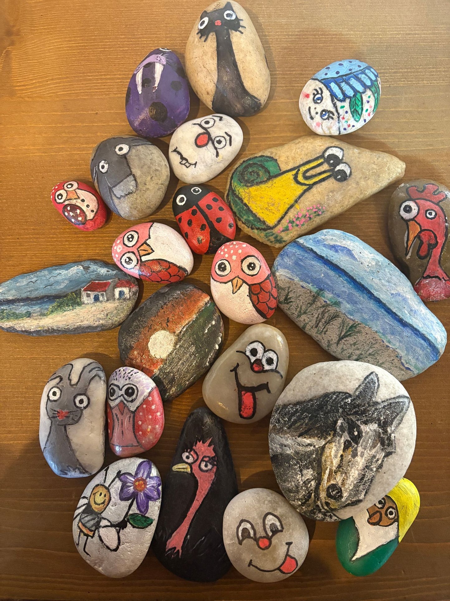 Piedras pintadas